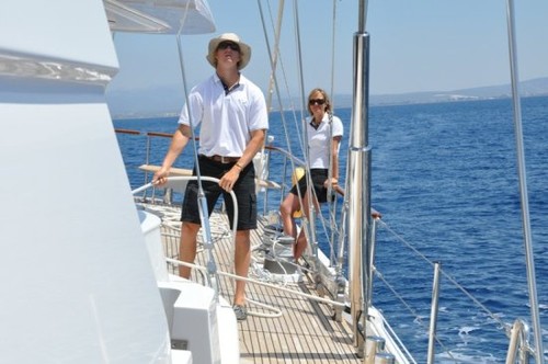 Life Rally - Peter and Josephine of SY Passe Partout © Merijn de Waard